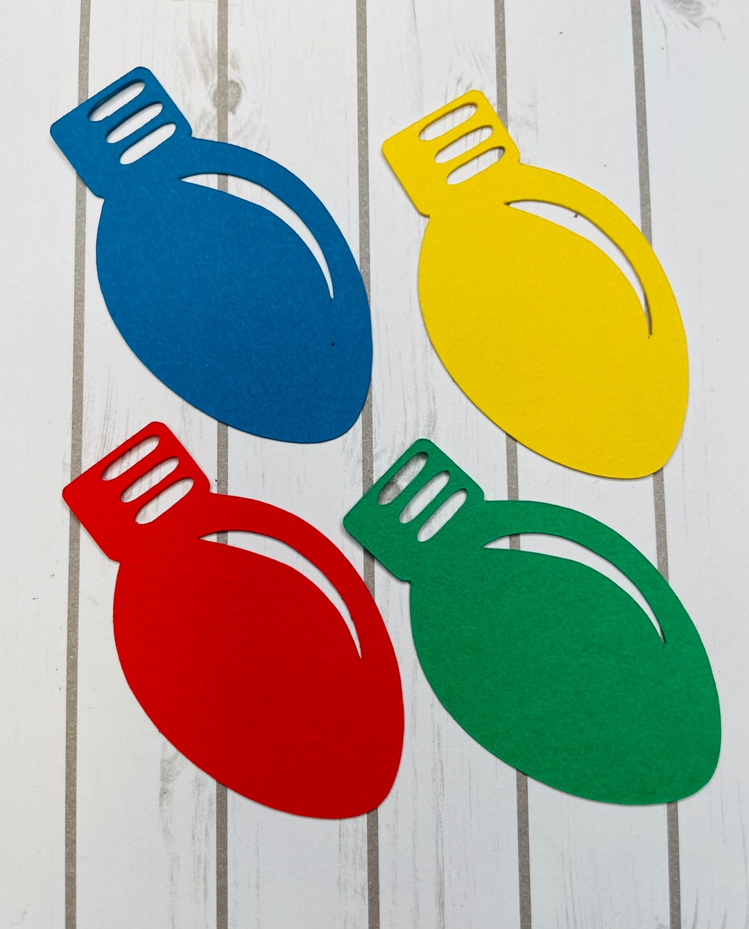 Christmas Light Bulb, Christmas Table Scatter, Christmas Light Bulb