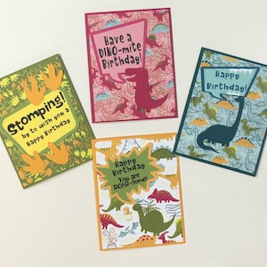 Dinosaur Cards, Dino Cards, Kids Cards, Birthday Cards for Kids, Birthday Cards for Children, Dinosaur Birthday, Dinosaur Birthday Theme