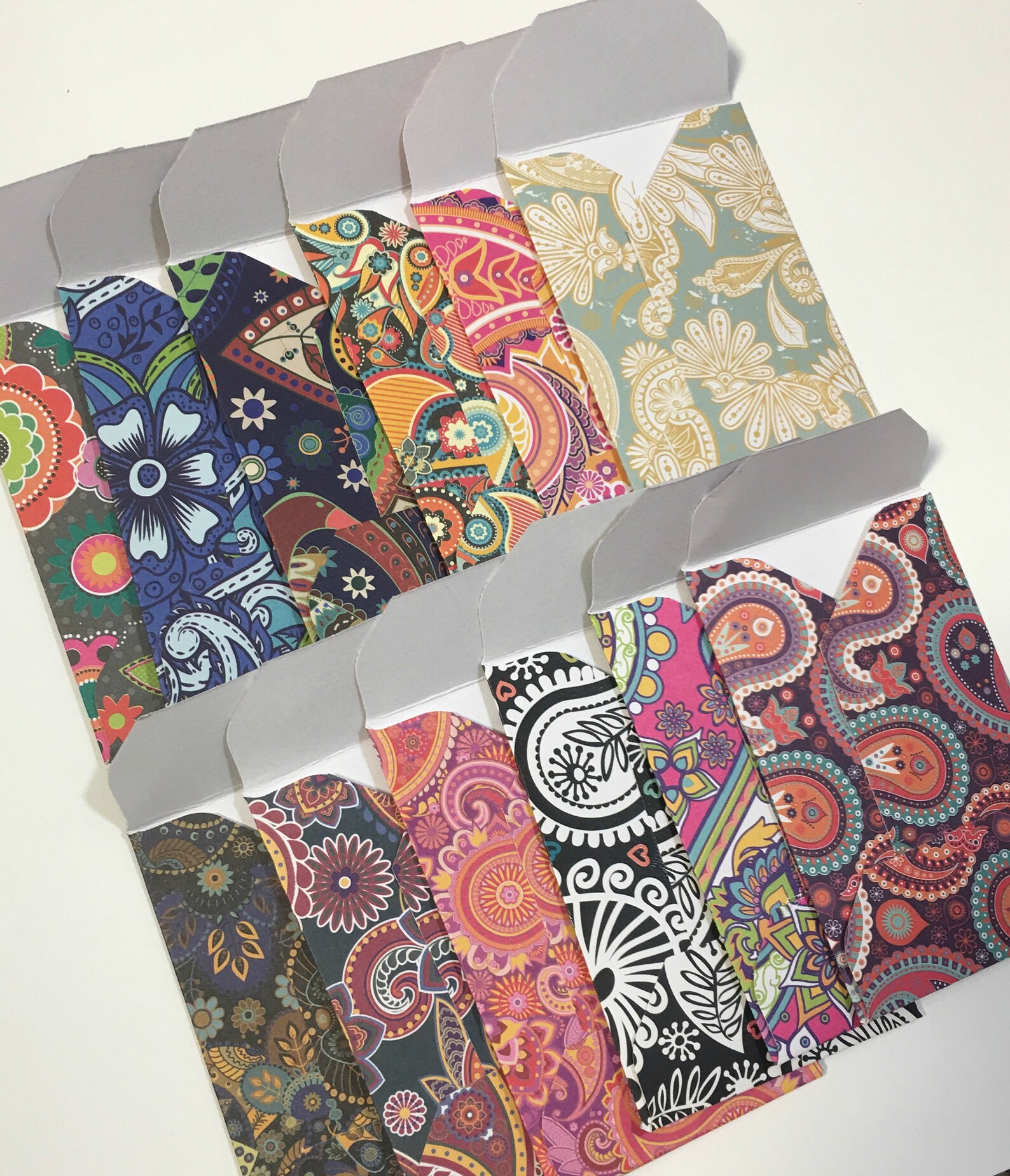 Mini Gift Card Envelopes Mini Envelopes Set of 12 All Etsy