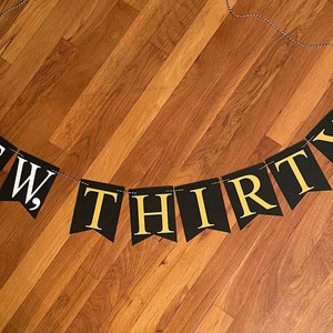 Schitt Inspired Theme Party, Alexis Banner, Creek Birthday Banner,  Rose Family Inspired Birthday Party, Ew, Thirty, Forty, Fifty.