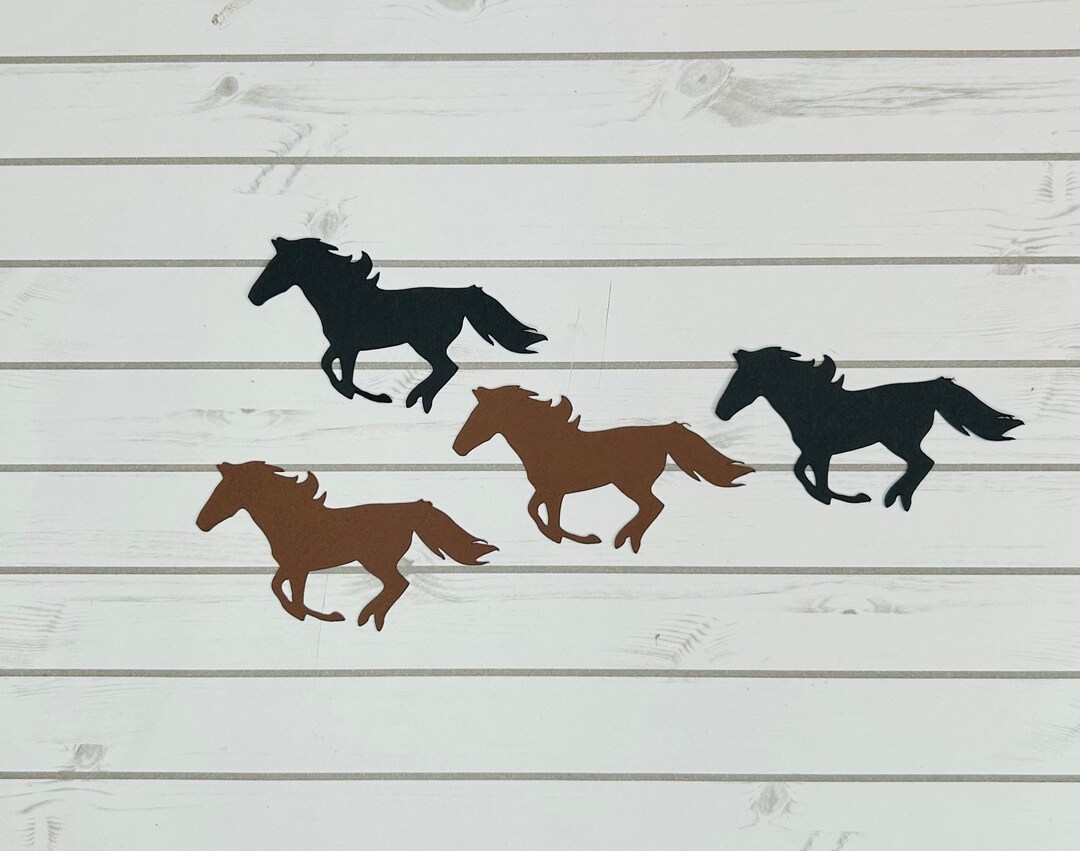 Horse Die Cuts, Kentucky Derby Decorations, Horse Racing, Equestrian Decor, Horse Bulletin