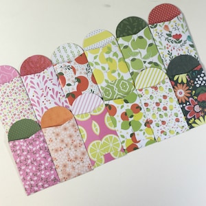 Gift Card Holders, Fruit Party, Fruit Party Decor, Fruit Party Favors, Gift Card Envelopes, Gift Card Package, Gift Wrapping