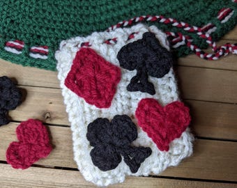 Crochet Poker Charm Pattern