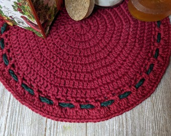 Crochet Circle Formula Pattern: Lacy Washcloth & Placemat (Instant PDF Download) Circle Crazy