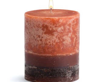 Pillar Patchouli Sandalwood - 3x3