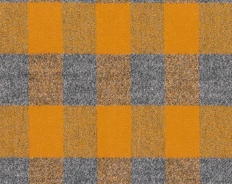 Red Plaid Buffalo Check Flannel Scarf. Colors: Red & Black.Choose Your Style- Infinity or Oblong