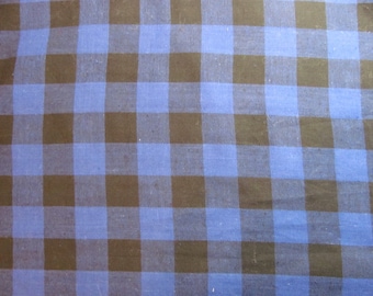 Black and Blue Plaid Infinity Scarf. Colors:Blue & Black. Style- Infinity