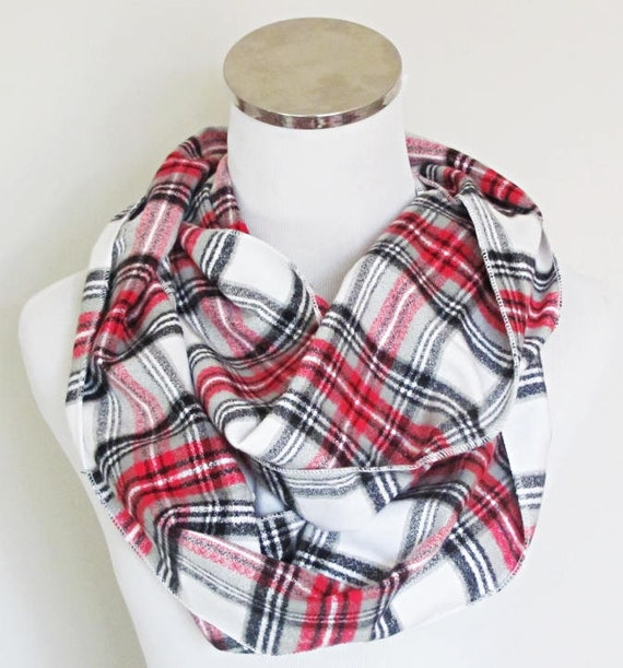 red flannel scarf