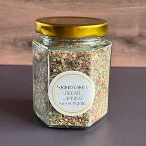 Wicked Garlic -Bread dipping seasoning