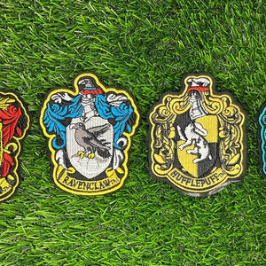 Wizarding World House embroidered patches