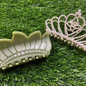 Princess inspired hair claws