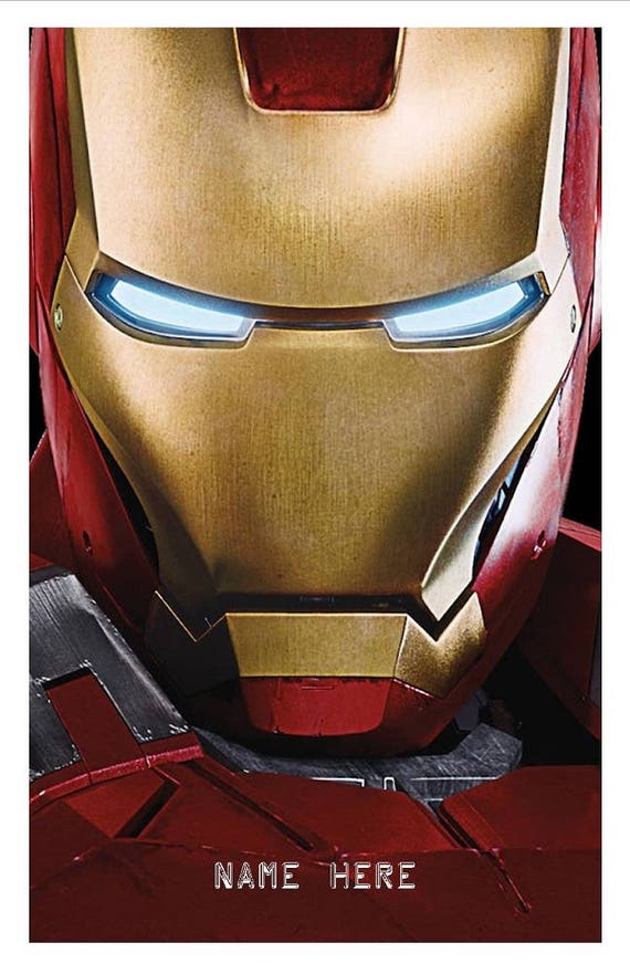 Ironman Password Book Internet Address Book Journal With A Z Tabs Personalized Gift