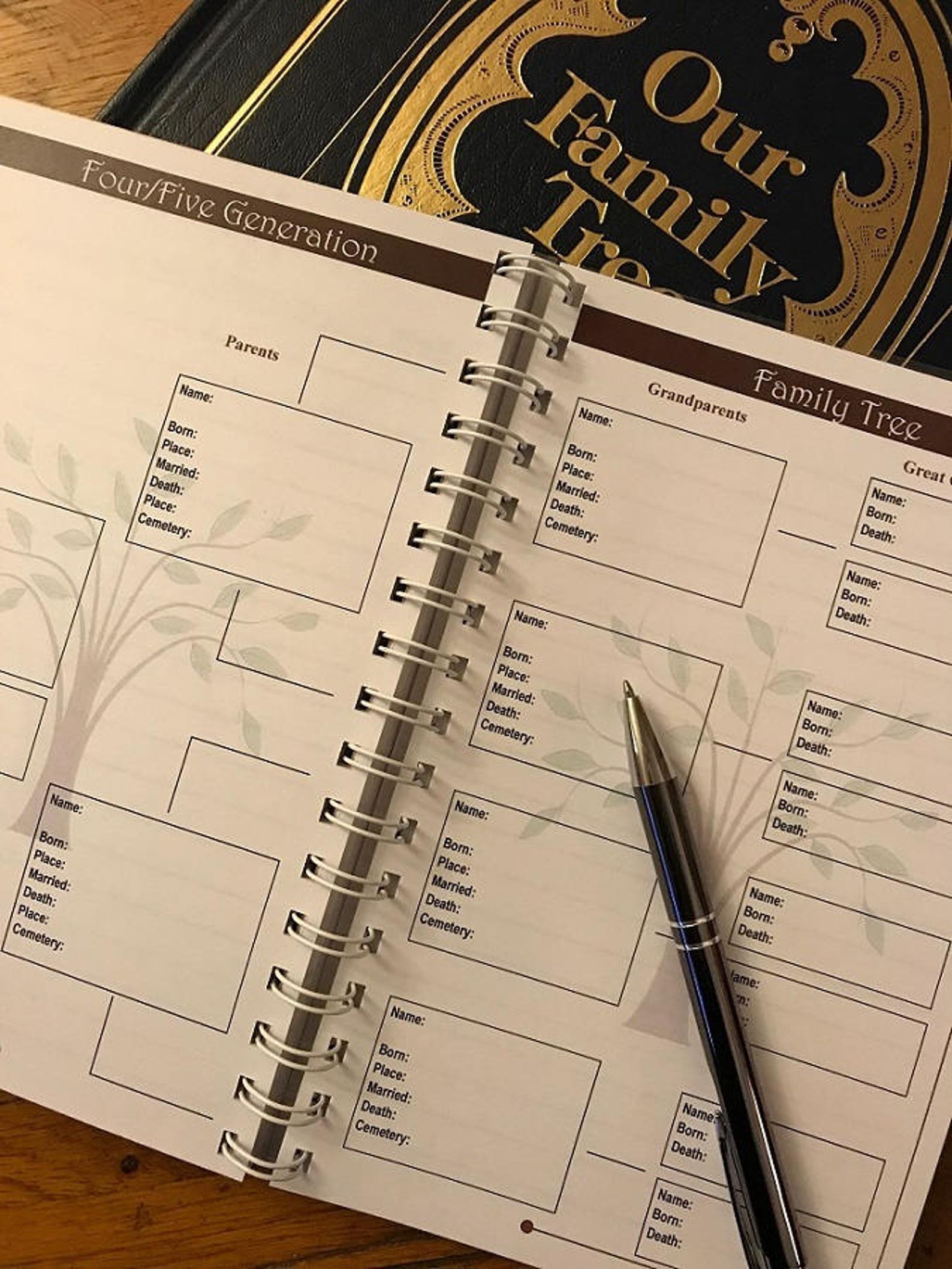 Large Print Address Book With AZ TABS Birthday Anniversary Etsy