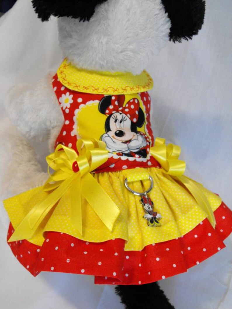 Minnie Mouse inspired yellow dress Etsy