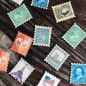 Sellos comestibles para cartas, equipaje de viaje, pasteles, cupcakes, galletas y más