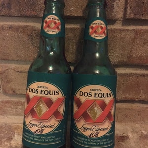 Bouteilles de bière personnalisées 100 % comestibles, sucre isomalt, 9 po. pour gâteaux et plus