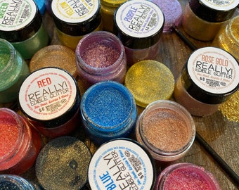 Really Edible Glitter™ for Food, Sweets & Drinks by NFD - Makers of Flash Dust Edible Glitter™ Food Code Compliant KOSHER