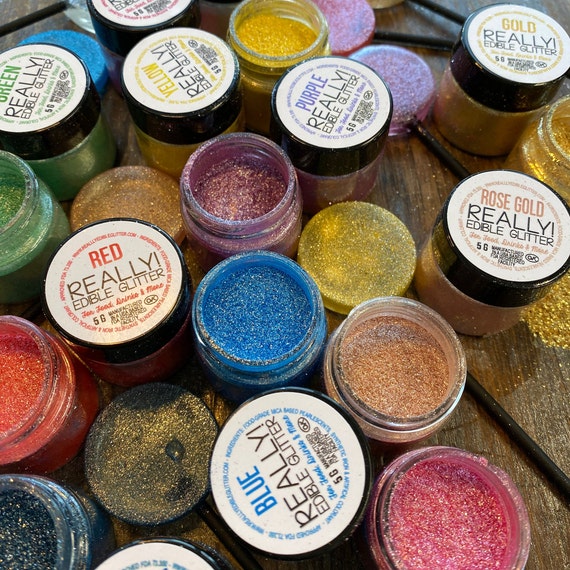 Really Edible Glitter™ for Food, Sweets & Drinks by NFD Makers of Flash  Dust Edible Glitter™ Food Code Compliant KOSHER -  Denmark