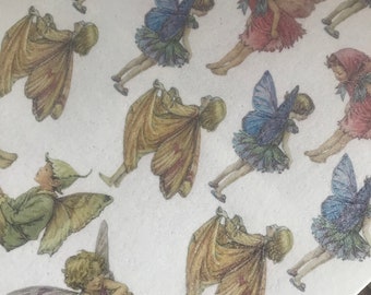 Edible Wafer Paper Fairies for Cakes & Cupcakes