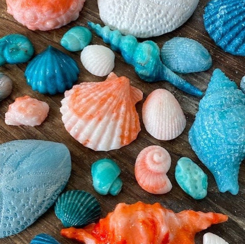 Hard Candy Edible Sugar Shells Very Detailed Cupcake or - Etsy