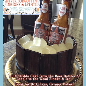 Etiquettes Comestibles Etiquettes Personnalisees De Gateau De Etsy