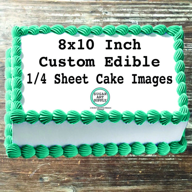 Edible Cake Images on Frosting Sheets on 8x10 for Cakes From Etsy