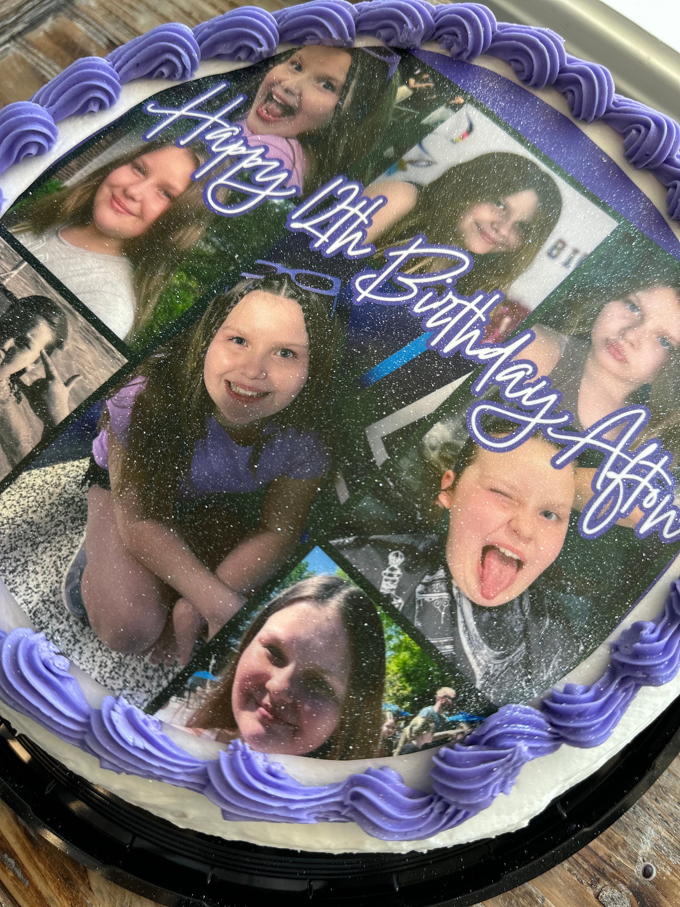Photo Collage Edible Cake Images on Frosting Sheets on for Cakes From ...