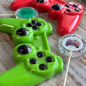 Edible Game Controller Hard Candy Sugar for Cakes - Video Gamer Cake Topper