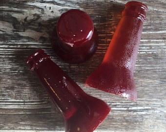 100% Edible Isomalt Beer Bottle Neck for Cakes
