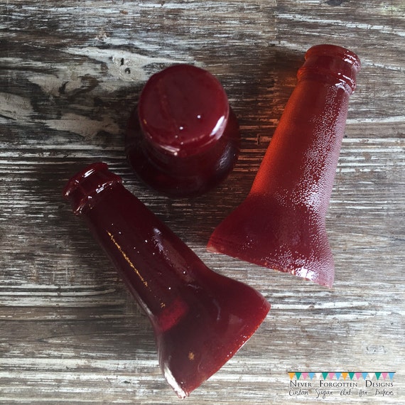 100% Edible Isomalt Beer Bottle Neck for Cakes Il_570xn