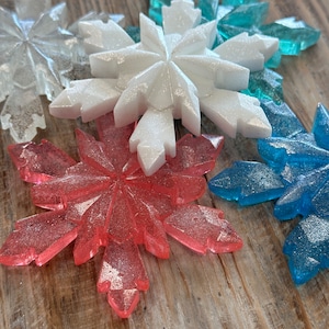 Large Sugar Snowflakes for Cakes & More