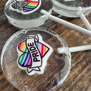 Be Kind - Pride - Rainbow Hard Candy Lollipops