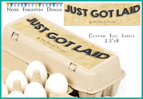 Custom Egg Carton Labels Customized Label Perfect for Chicken ...