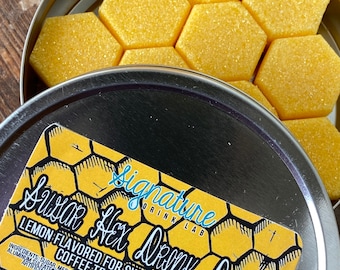 Honey & Lemon Flavored Sugar Cubes for a Honey Bee Sweet Gift