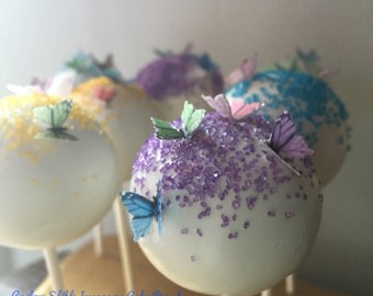 Mini Edible Butterflies for Cookies Cake Cupcakes Macarons Drinks and More