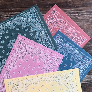Custom Flexible Fabric Edible Paper Bandana Designs