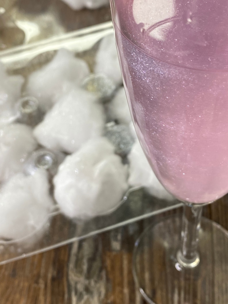 Color Reveal Cotton Candy Glitter Drink Bombs Kosher FDA