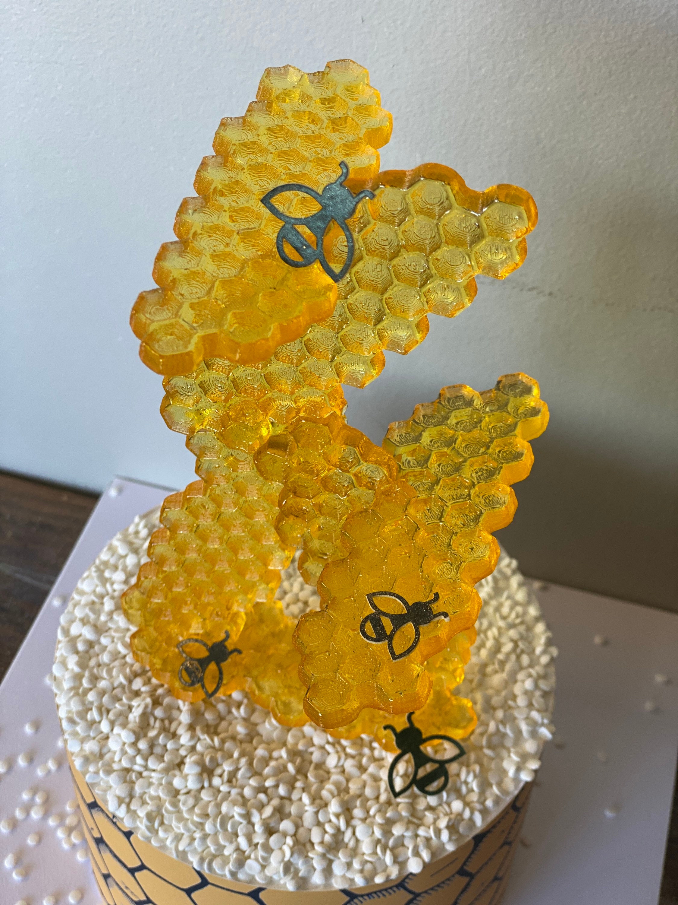 Sunflower Honeycomb Cupcake Picks (Pack Of 6) | BIG W - View #4