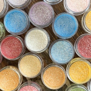 Edible Food Grade Flash Dust ™ SAMPLER Pack Collection Sparkle Glitter by NFD ~ #stopeatingplastic
