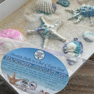 Chocolate Beach Comber Gift Set with Edible Sand