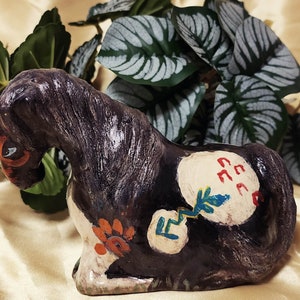 Ceramic Indian War Pony Figurine