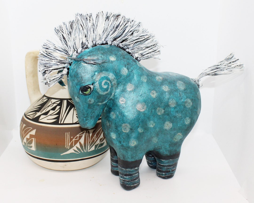 馬の浮き彫り 陶芸アートプレート 馬の浮き彫り 陶芸アートプレート