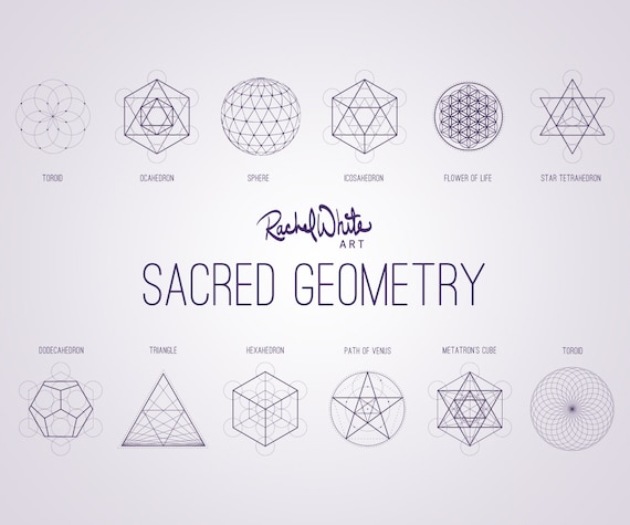 sacred geometry vector illustrations ai eps and png 24 etsy sacred geometry vectors