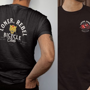 Loner, Rebel Bicycle Club Big Adventure Shirt Unisex Heavy Cotton Tee