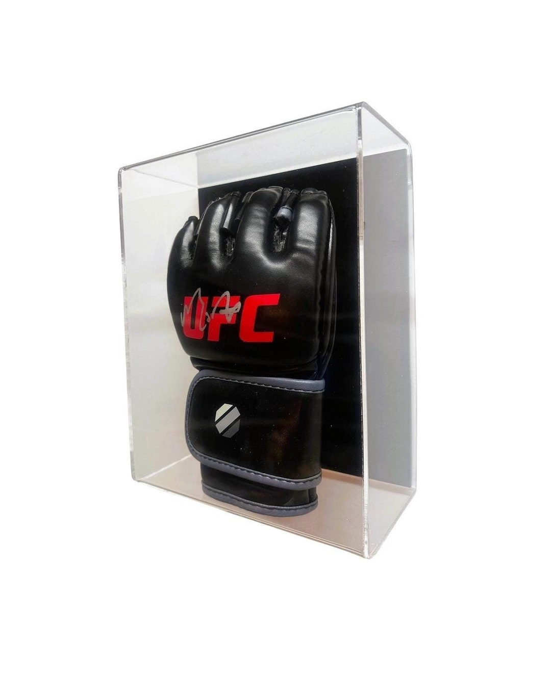 Acrylic Wall Mount Vertical MMA Glove Display Case by Gameday Display ...