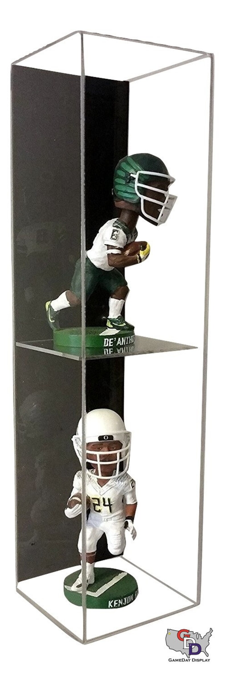 Acrylic Wall Mounting Double Bobblehead Display Case by Etsy