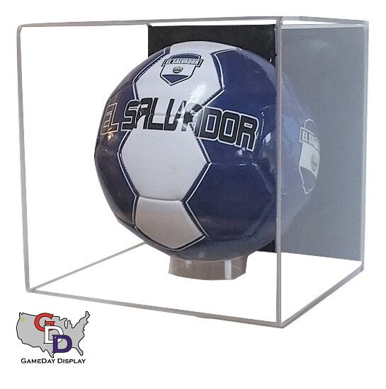 Acrylic Wall Mount Soccer Ball Display Case by Gameday Display Etsy