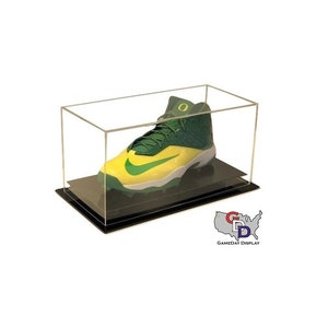 Desk or Counter Top Large Shoe Display Case Size 17 and Under by GameDay Display