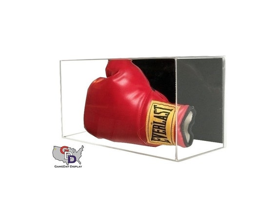 Acrylic boxing glove sales display case