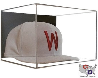 Wall Mount Acrylic Display Case Hat Cap 